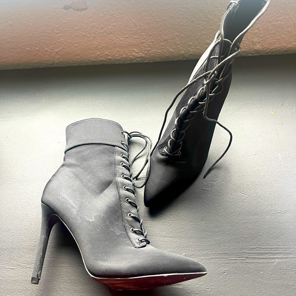 Black heels